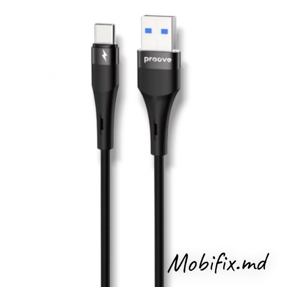 Кабель USB-A to Type-C Proove Light Silicone Plus 3A, 1 м