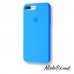 Чехол iPhone 7+ Plus, 8+ Plus Silicone Case Full Cover (Surf Blue)
