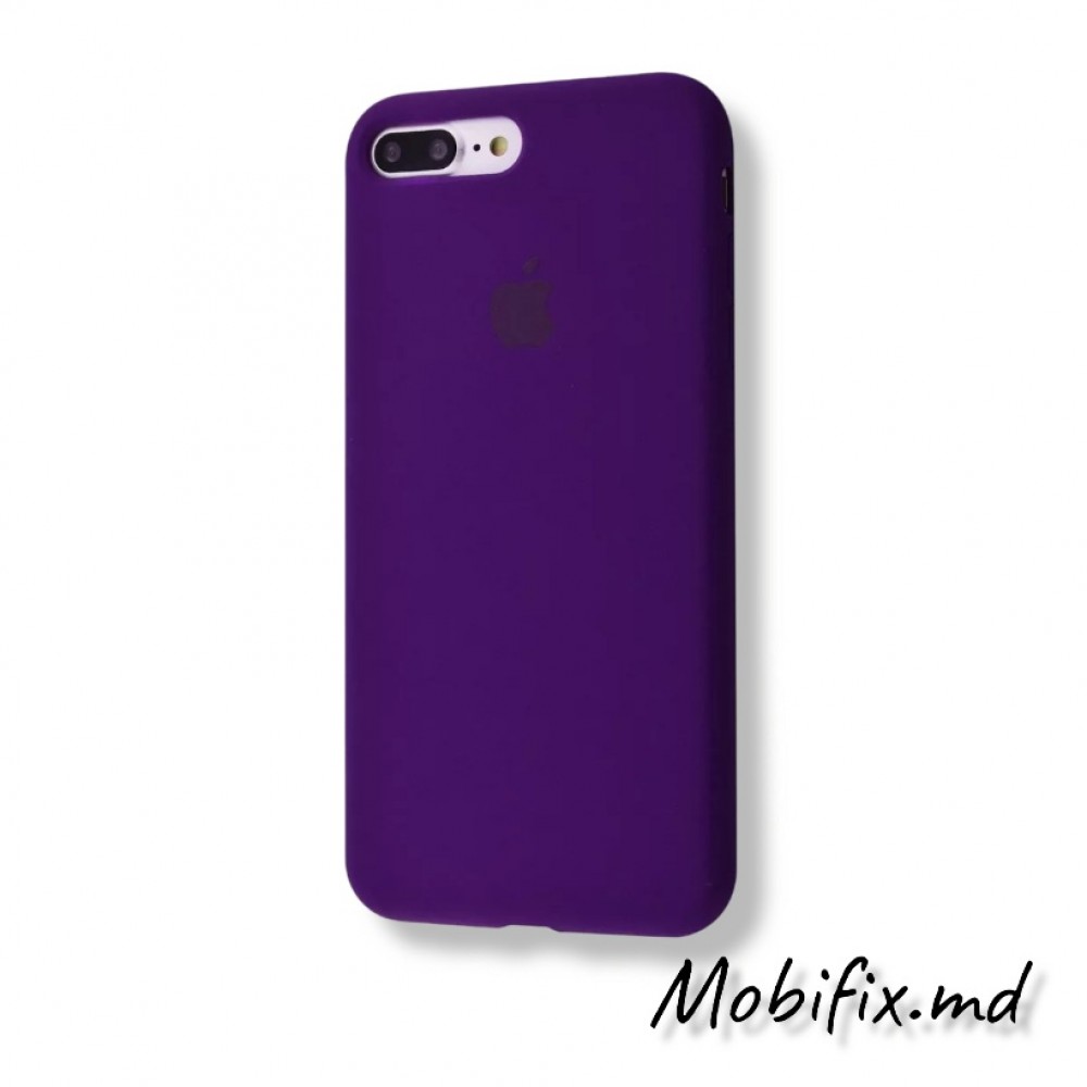 Чехол iPhone 7+ Plus, 8+ Plus Silicone Case Full Cover (Ultra Violet)