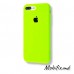 Чехол iPhone 7+ Plus, 8+ Plus Silicone Case Full Cover (Lime Green)