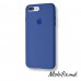 Чехол iPhone 7+ Plus, 8+ Plus Silicone Case Full Cover (Linen Blue)