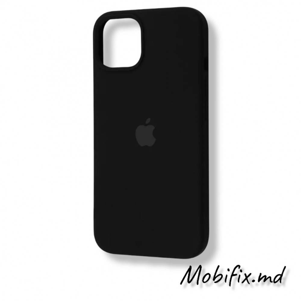 Чехол iPhone 13 Silicone Case Full Cover (black)