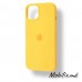 Чехол iPhone 13 Pro Max Silicone Case Full Cover (yellow)