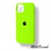Чехол iPhone 13 Silicone Case Full Cover (lime green)