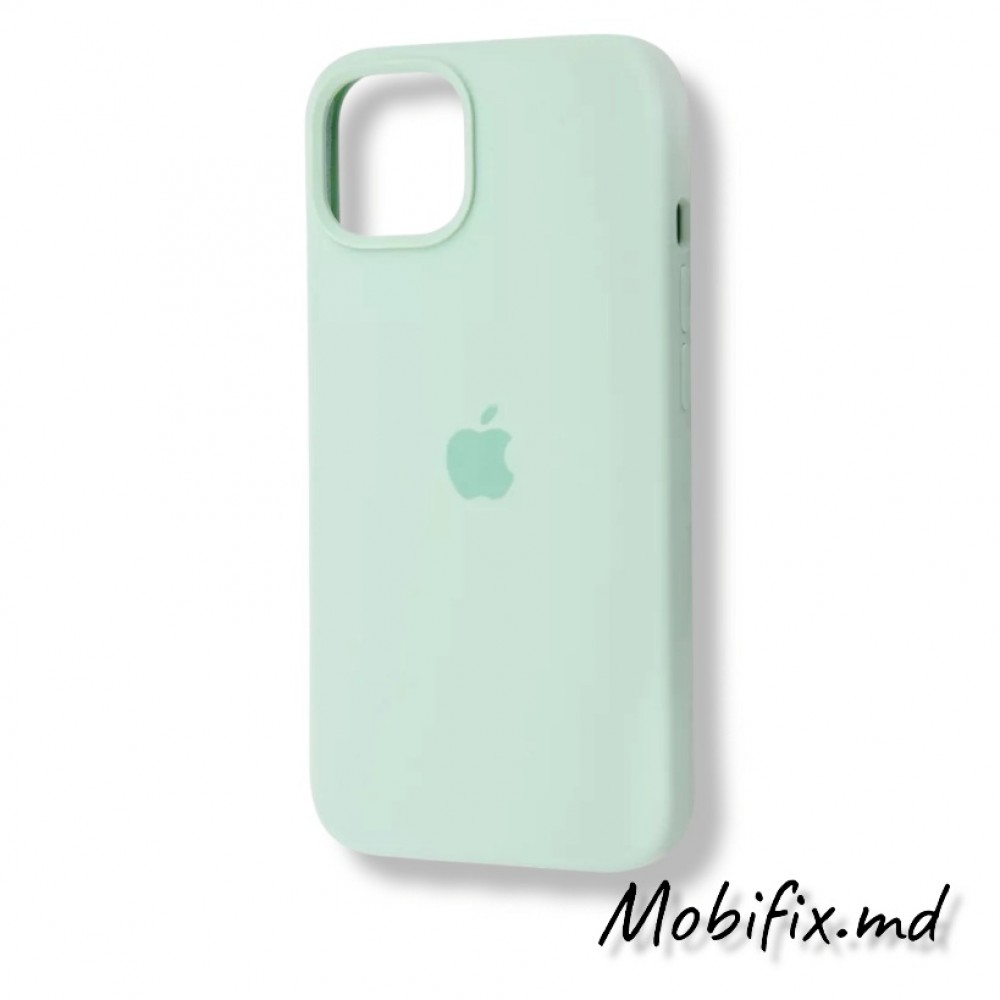 Чехол iPhone 13 Pro Silicone Case Full Cover (pistachio)