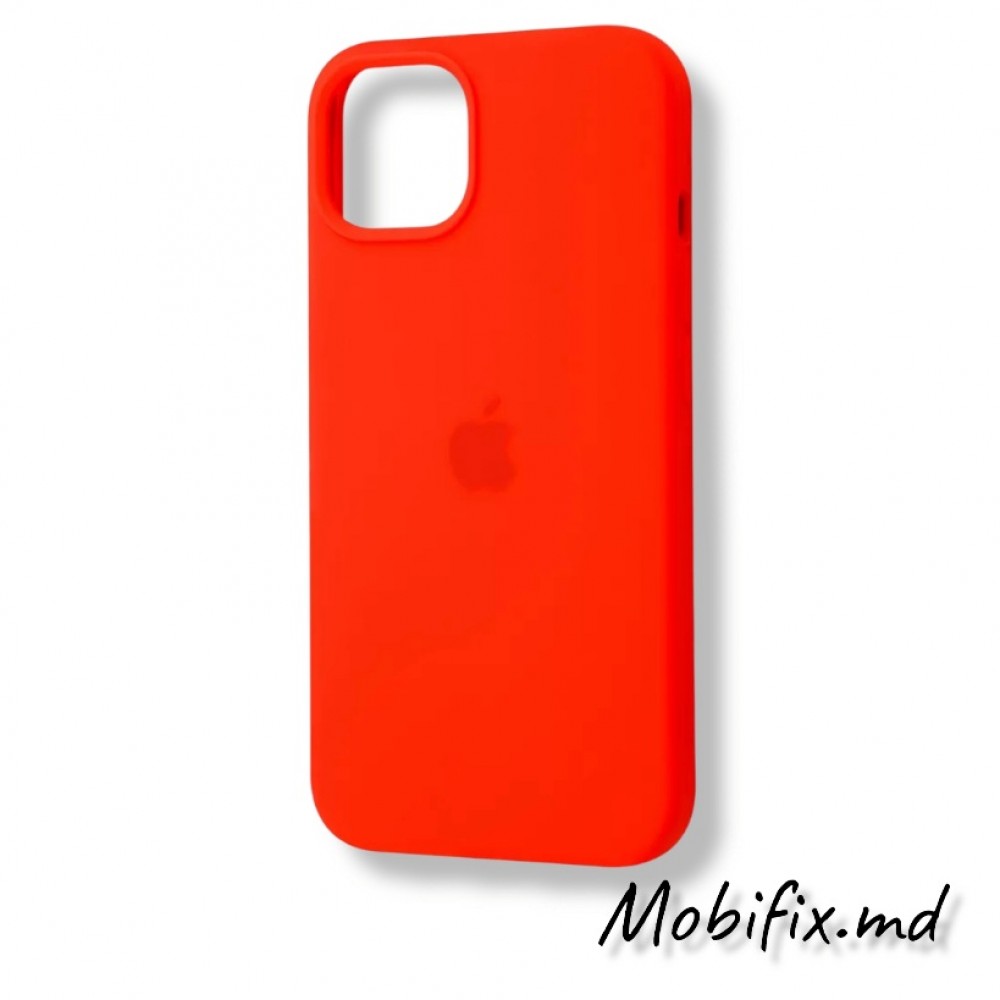 Чехол iPhone 13 Pro Silicone Case Full Cover (red)