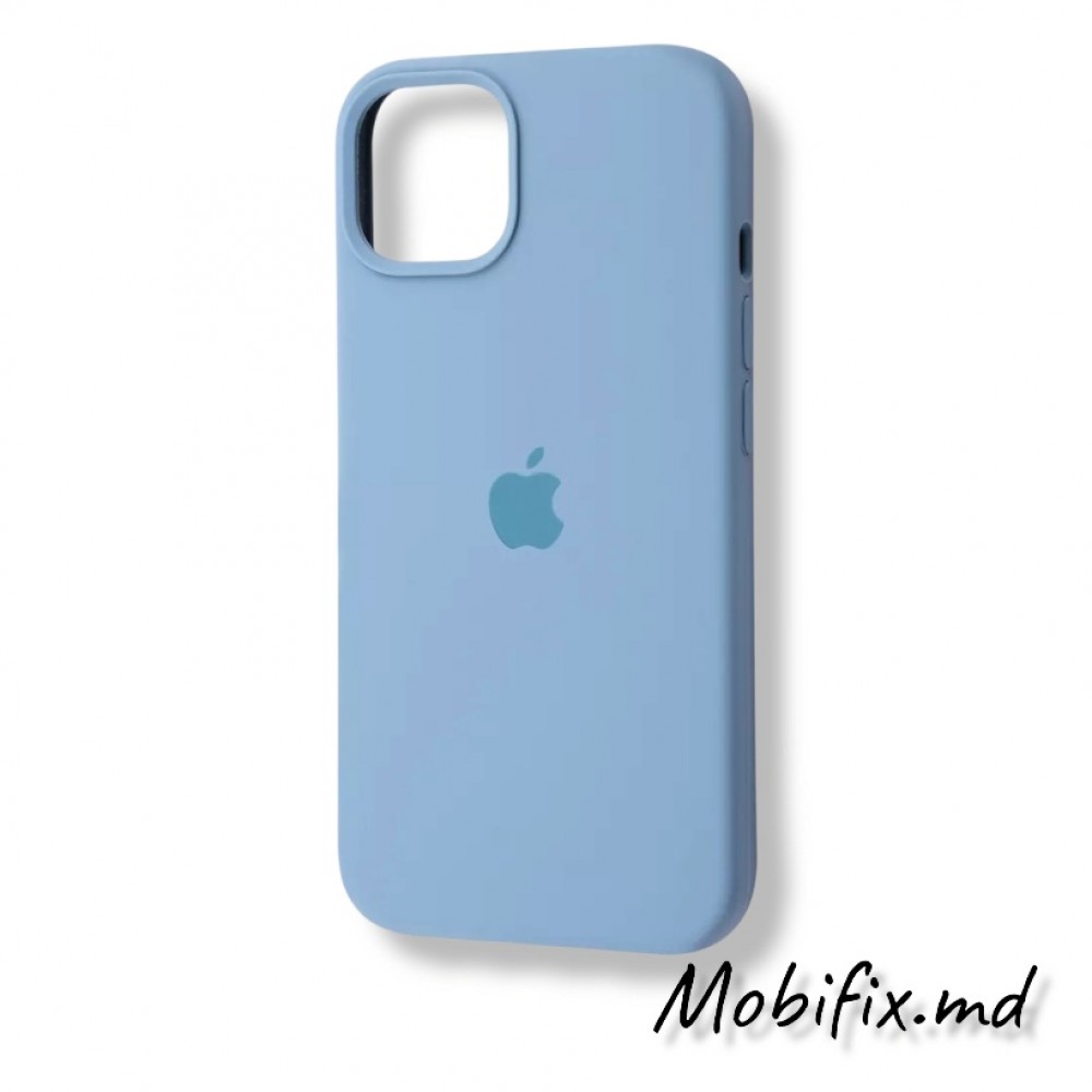 Чехол iPhone 13 Pro Max Silicone Case Full Cover (turquoise)