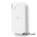 Чехол iPhone 13 Silicone Case Full Cover (white)
