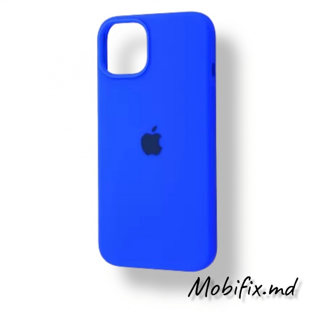 Чехол iPhone 13 Pro Max Silicone Case Full Cover (ultramarine)