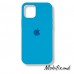 Чехол iPhone 13 Pro Max Silicone Case Full Cover (blue)