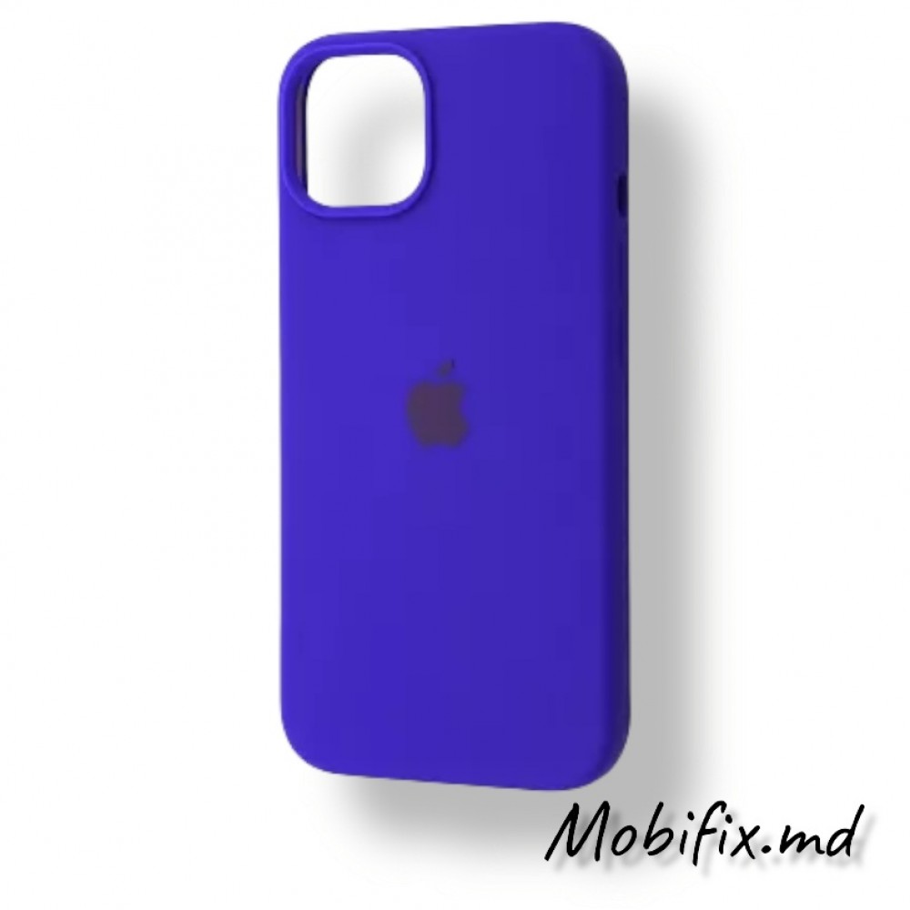 Чехол iPhone 13 Pro Max Silicone Case Full Cover (ultra violet)