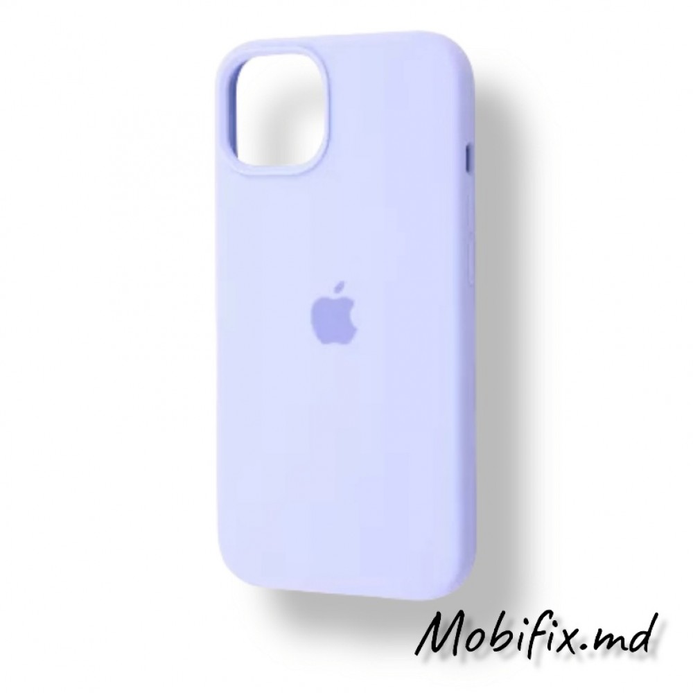 Чехол iPhone 13 Pro Max Silicone Case Full Cover (lilac cream)