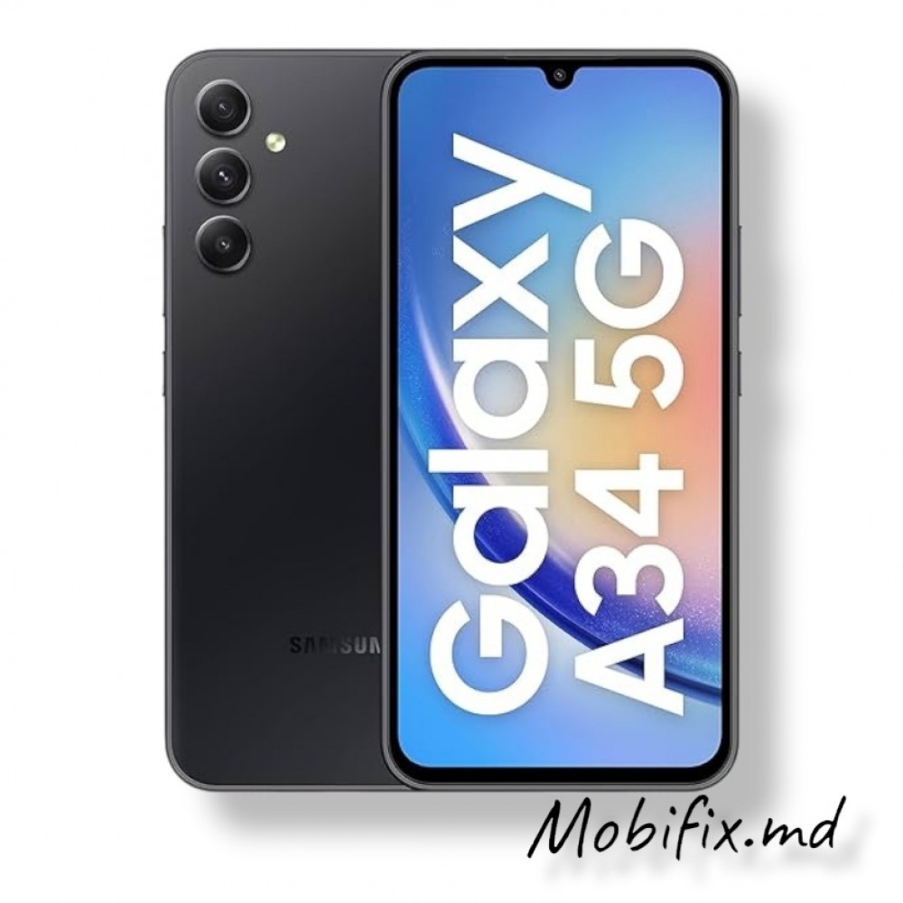 Samsung A34 5G A346 8/256Gb Dual Sim Black • б.у