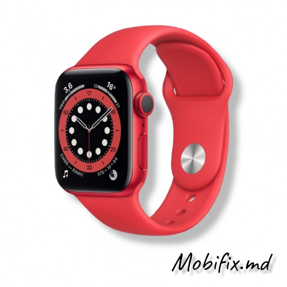 Apple Watch 6 Series 44mm Red • Новые