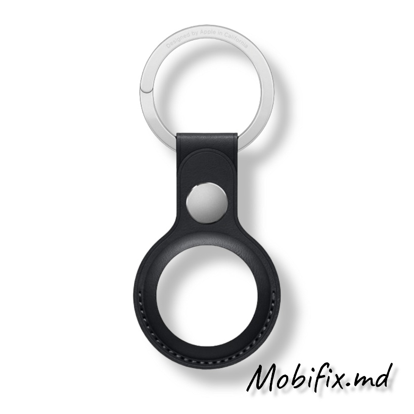 Брелок Apple AirTag Leather Key Ring - Midnight Брелок Apple AirTag Leather Key Ring - Midnight
