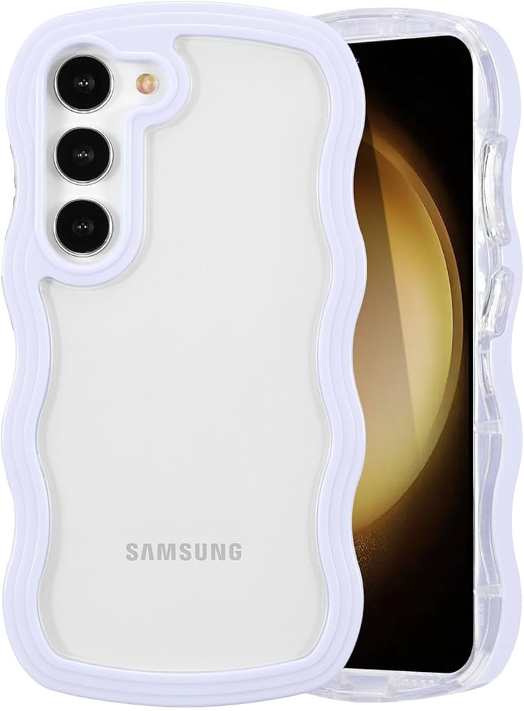 Чехол Samsung A55 WAVE Colorful (light purple)