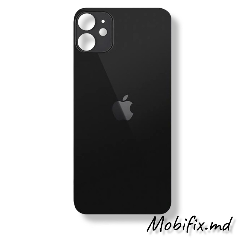 Заднее стекло iPhone 11 • Black Заднее стекло iPhone 11 • Black
