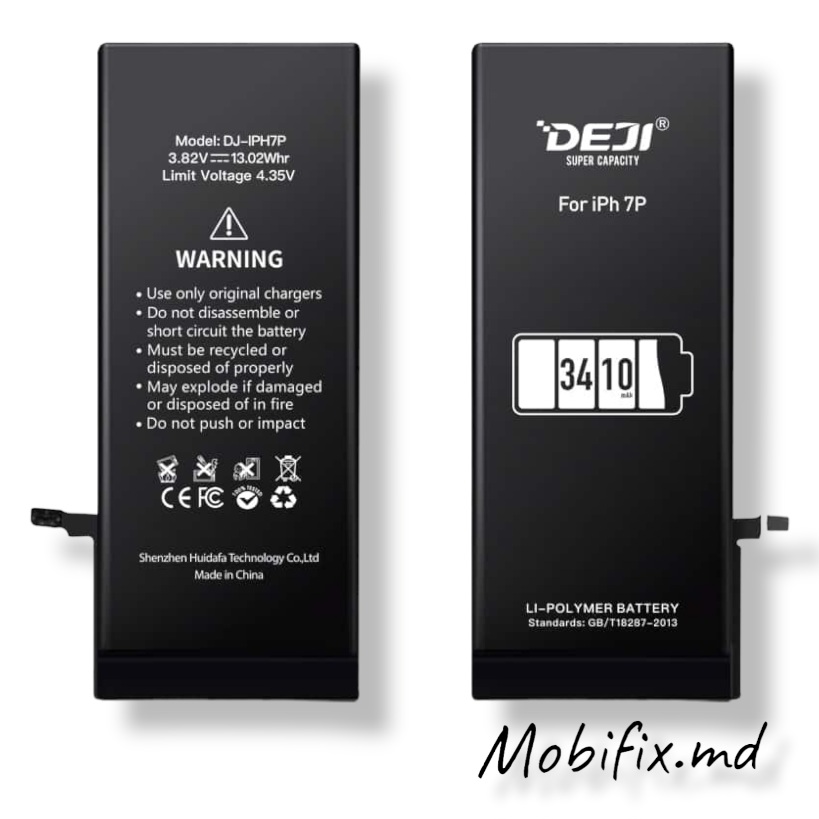 Аккумулятор для Apple iPhone 7 Plus Deji усиленная 3410mAh Аккумулятор для Apple iPhone 7 Plus Deji усиленная 3410mAh