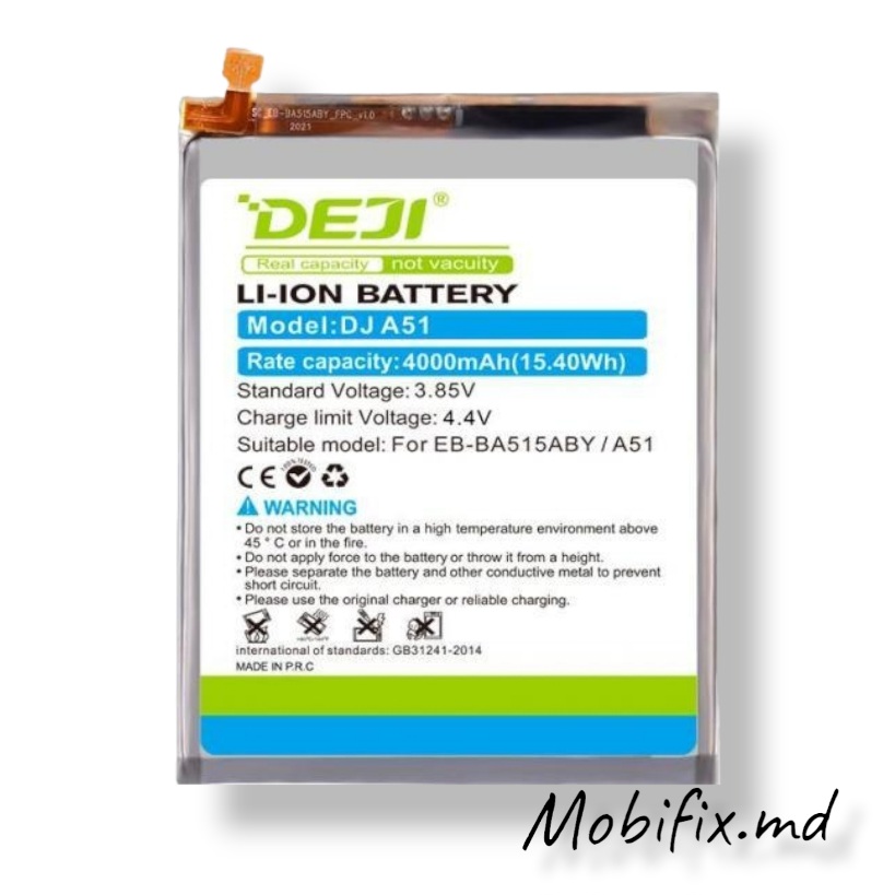 Аккумулятор EB-BA515ABY для Samsung A51 Deji 4000mAh