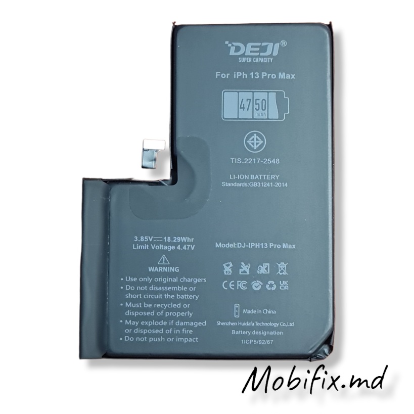 Аккумулятор для Apple iPhone 13 Pro Max Deji усиленная 4750mAh
