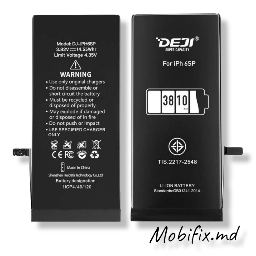 Аккумулятор для Apple iPhone 6S+ Plus, Deji усиленная 2810mAh Аккумулятор для Apple iPhone 6S+ Plus, Deji усиленная 2810mAh