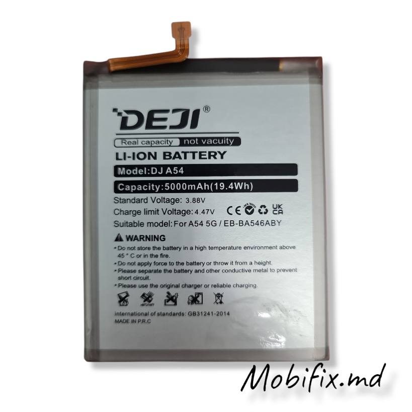 Аккумулятор EB-BA546ABY для Samsung A34, A35, A54, A25, Deji 5000mAh