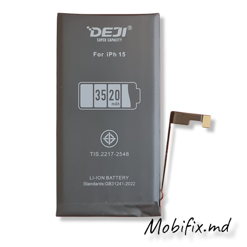 Аккумулятор для Apple iPhone 15 Deji 3520mAh