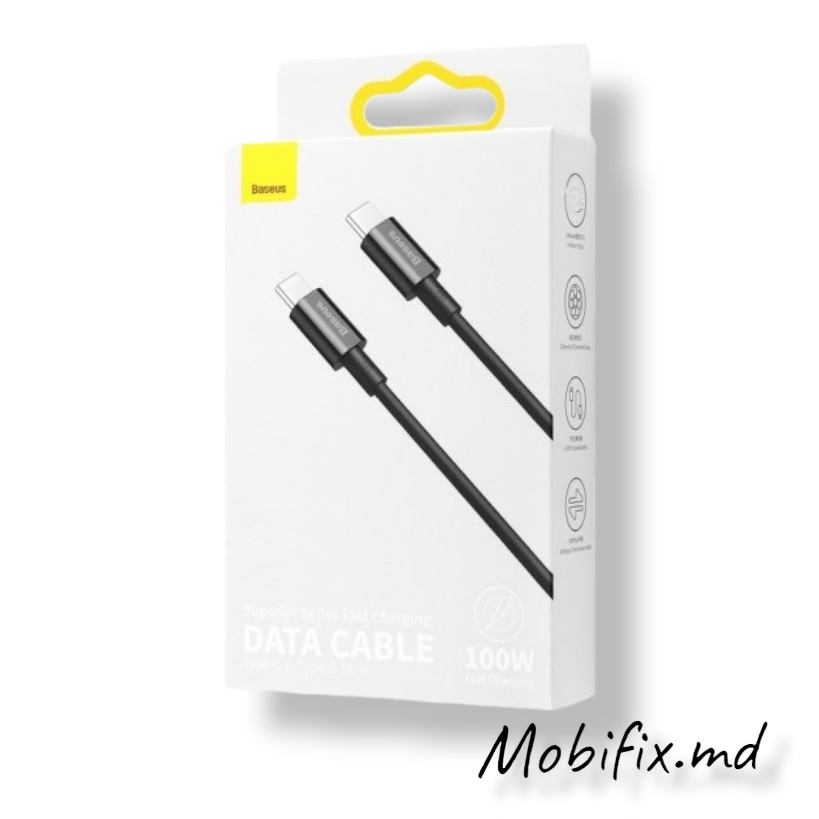 Кабель Type-C BASEUS Superior Series Fast Char.100W (1m) Кабель Type-C BASEUS Superior Series Fast Char.100W (1m)