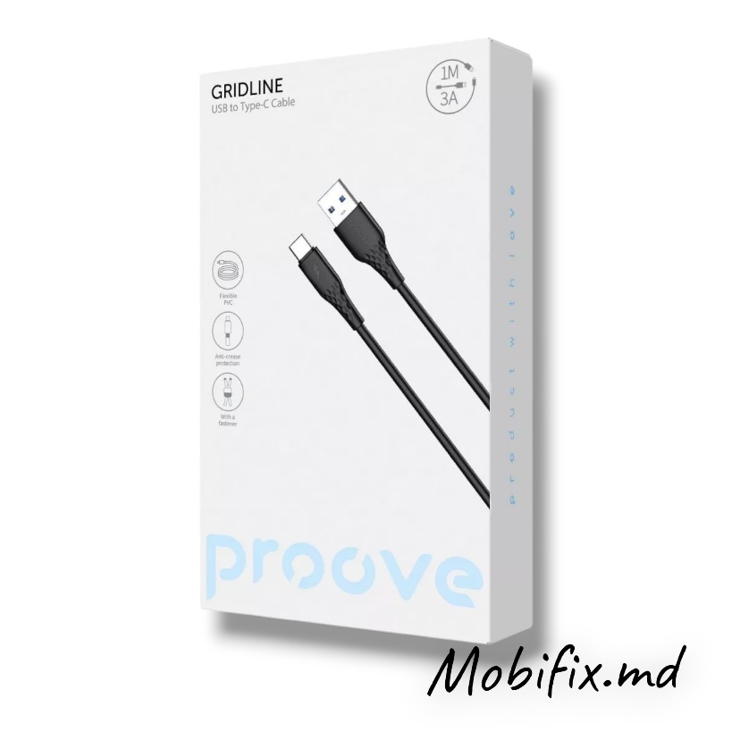 Кабель Type-C Proove GridLine 3A ( 1M )