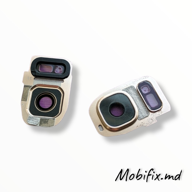 Стекло камеры Samsung S7 G930 золотое