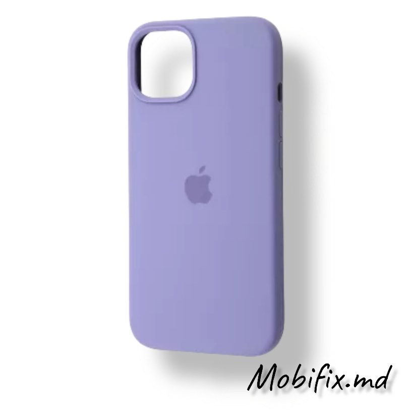 Чехол iPhone 13 Pro Silicone Case Full Cover (lavender gray)