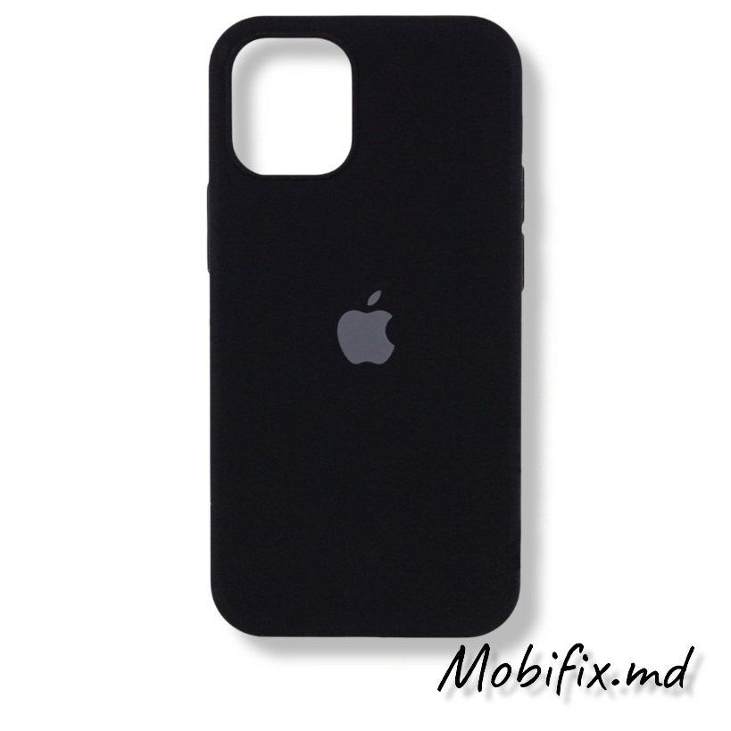 Чехол iPhone 13 Pro Max Silicone Case Full Cover (black)
