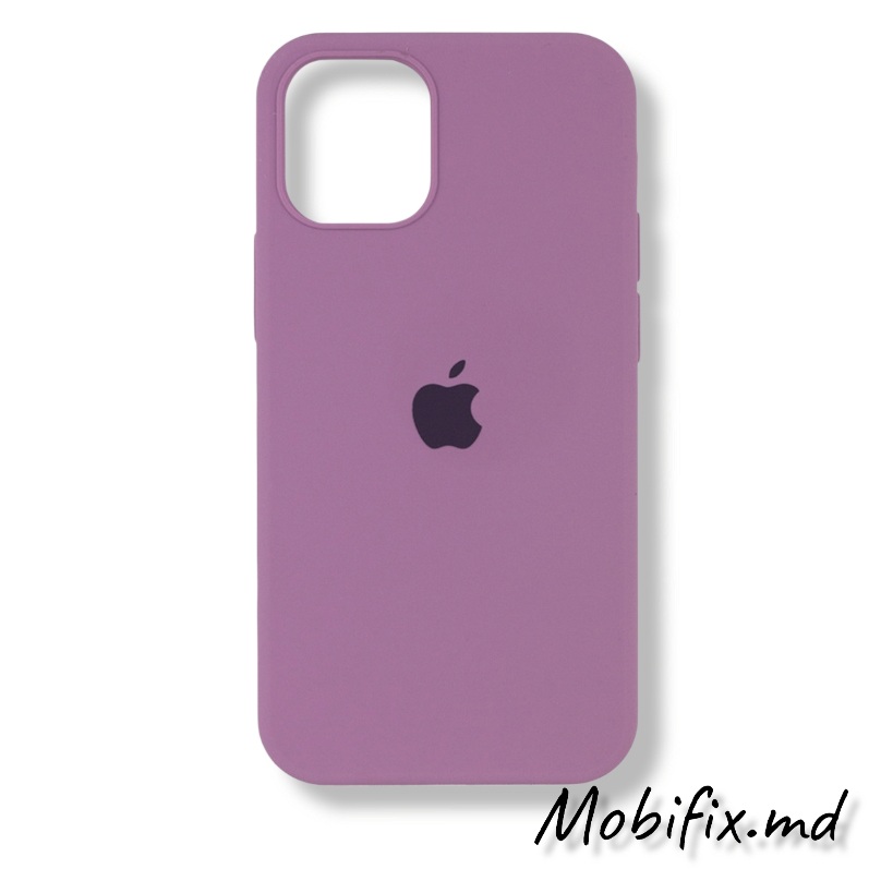 Чехол iPhone 13 Pro Max Silicone Case Full Cover (black currant)