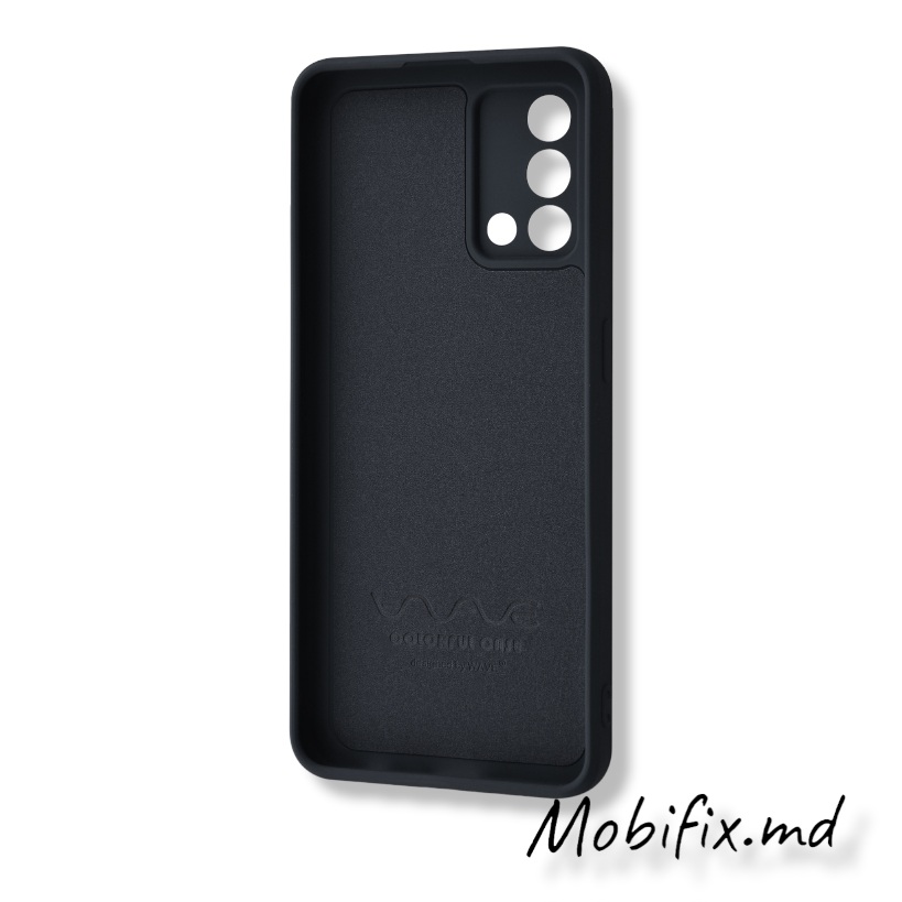 Чехол Oppo A74  WAVE Colorful Case (black)