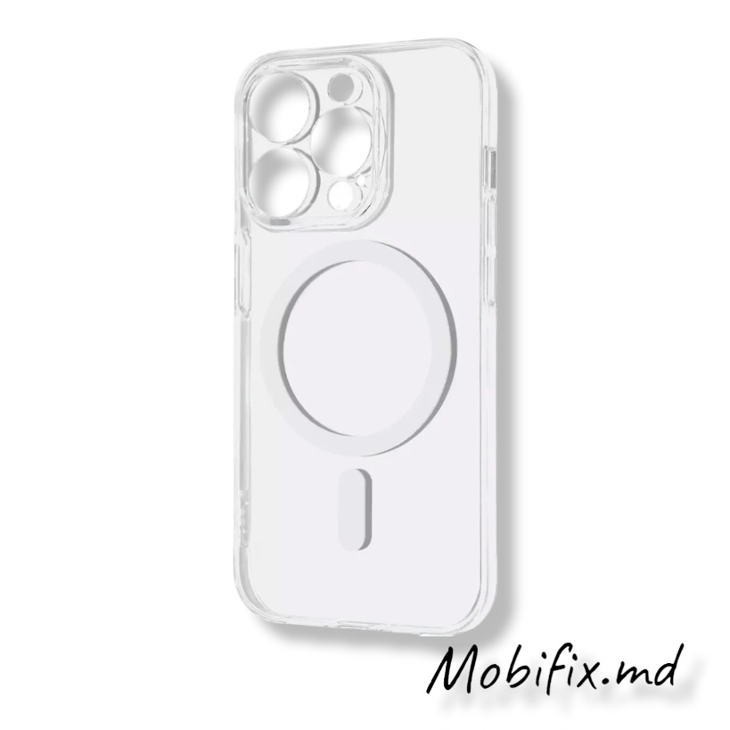 Чехол iPhone 15 Pro Max Baseus Crystal Magnetic