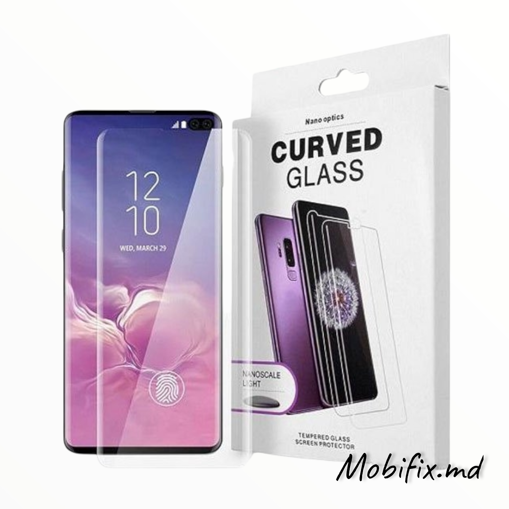 Защитное стекло Samsung S10 3D Half Glue