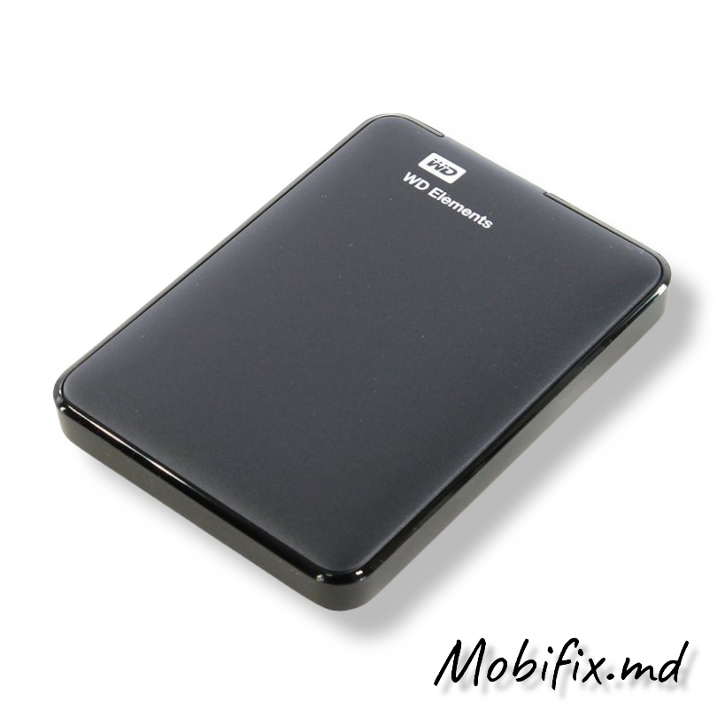 Внешний жесткий диск WD Elements Portable 5 ТБ (WDBU6Y0050BBK-WESN), черный