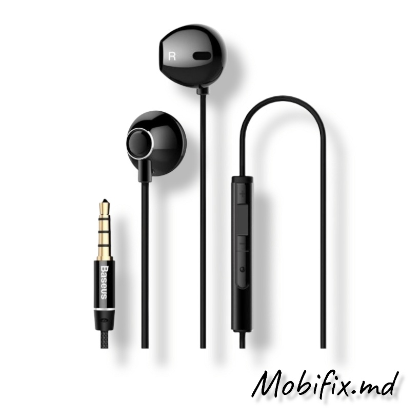 Наушники Baseus Encok H06 3.5mm • черные Наушники Baseus Encok H06 3.5mm • черные