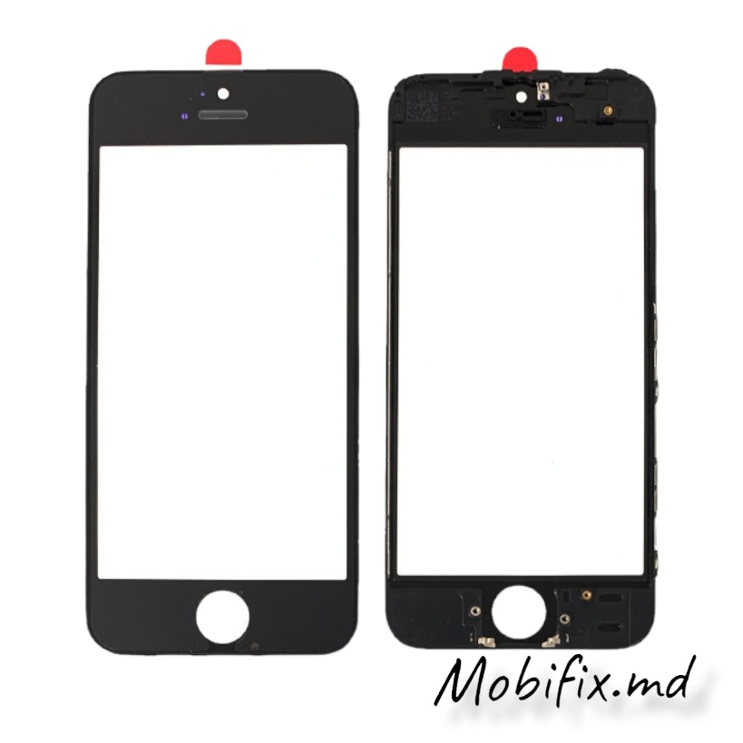 Стекло дисплея iPhone 5S, черное