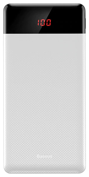 Power Bank 10000 mAh BASEUS Mini Cu Display white 