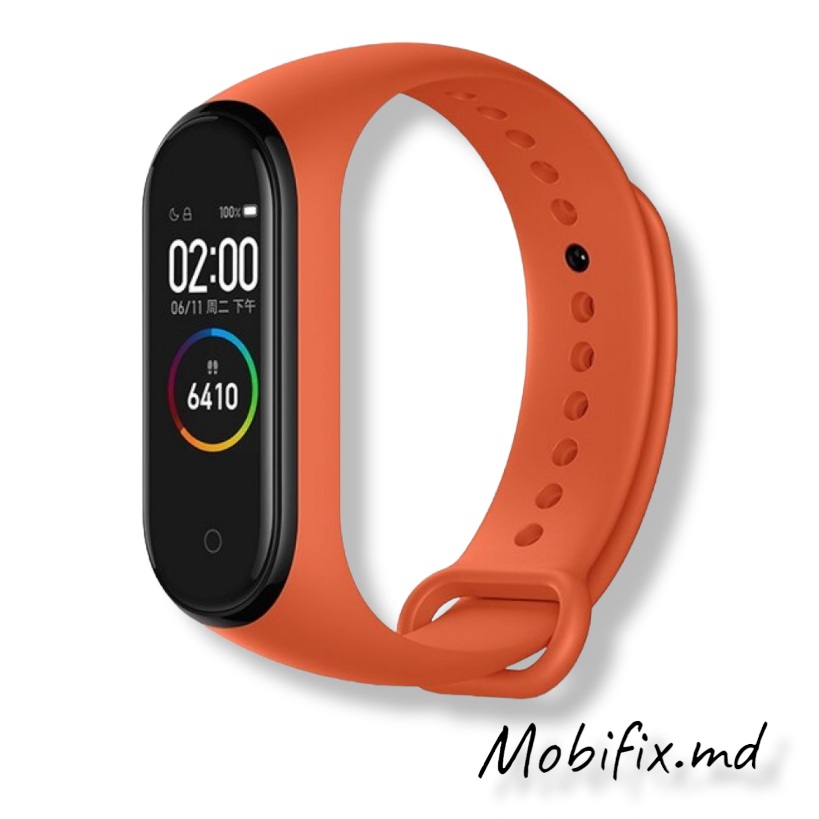 Ремешок Xiaomi Mi Band 3,4 Silicone New (nectarine)