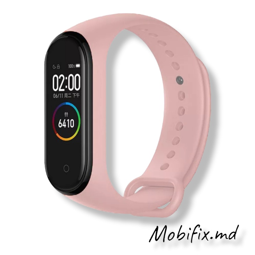 Ремешок Xiaomi Mi Band 3,4 Silicone New (pink sand)
