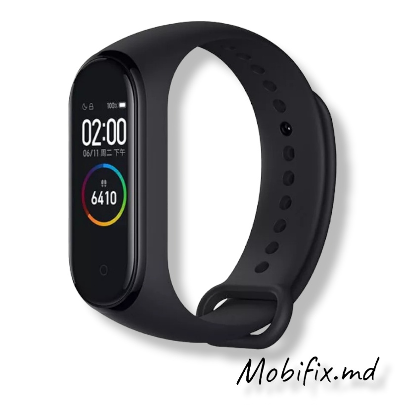 Ремешок Xiaomi Mi Band 3,4 Silicone New (black)