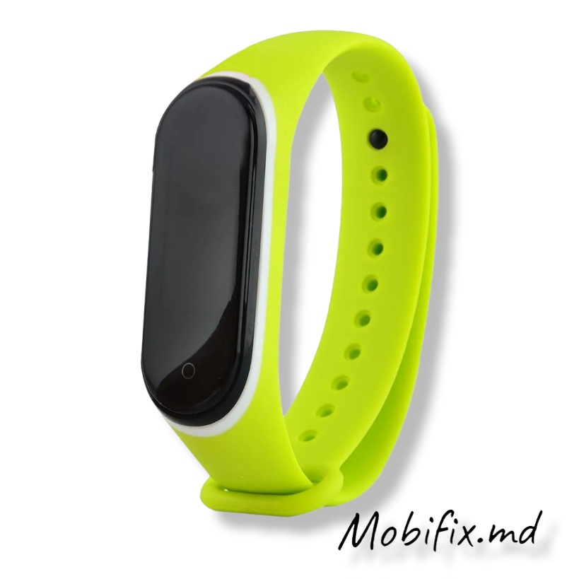 Ремешок Xiaomi Mi Band 3,4 Silicone (lime green)