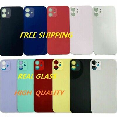 Заднее стекло iPhone 13 Red (Large Camera Hole)