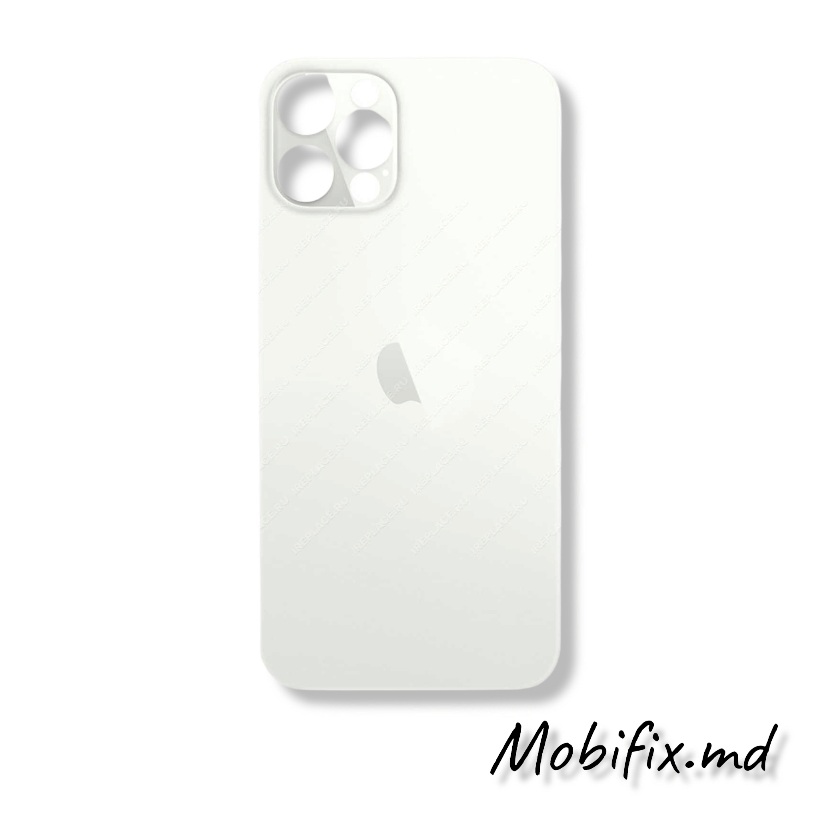 Заднее стекло iPhone 12 Pro Max • Silver Заднее стекло iPhone 12 Pro Max • Silver